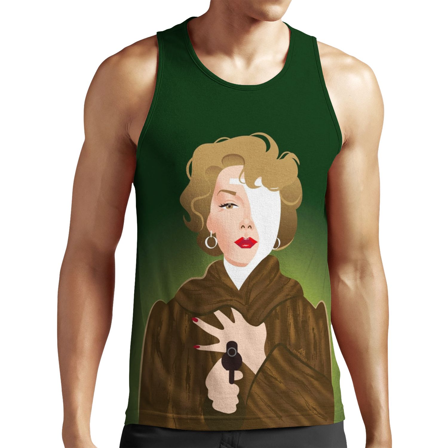 Debby All-over-print Unisex Tank Top