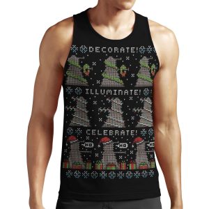 Decorate Illuminate Celebrate All-over-print Unisex Tank Top