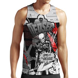 Dedsec Design 1 All-over-print Unisex Tank Top