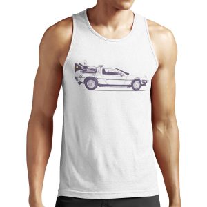 Delorean All-over-print Unisex Tank Top