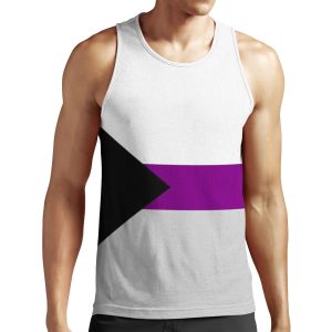 Demisexual Flag All-over-print Unisex Tank Top