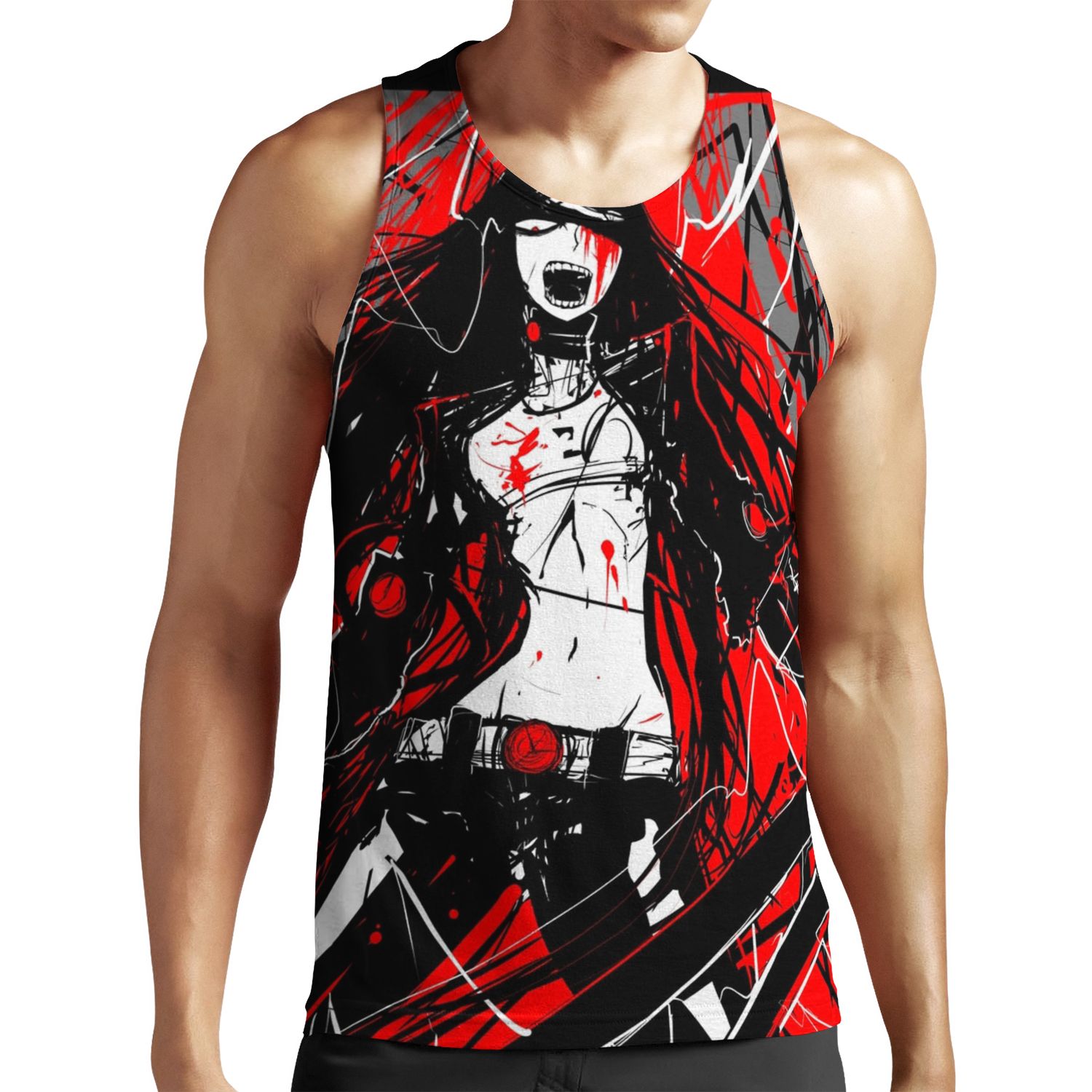 Demolition All-over-print Unisex Tank Top