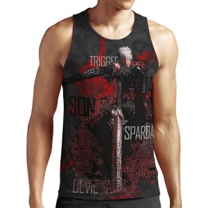 Devil May Cry 1 Devil Hunter 3 All-over-print Unisex Tank Top
