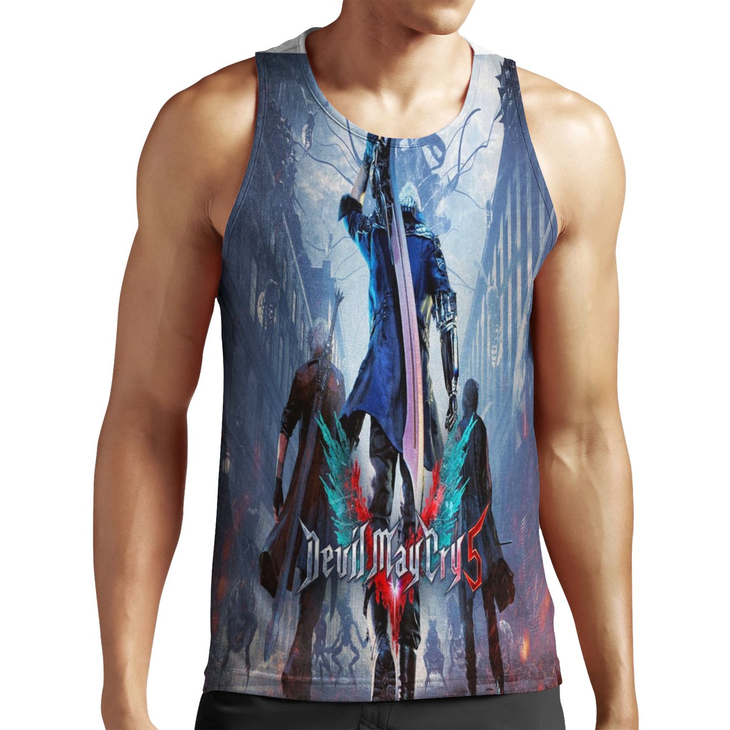 Devil May Cry 5 All-over-print Unisex Tank Top