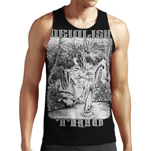 Devilish Trio Past Junts All-over-print Unisex Tank Top