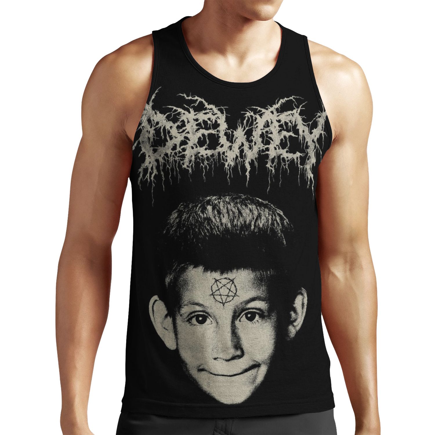 Dewey All-over-print Unisex Tank Top