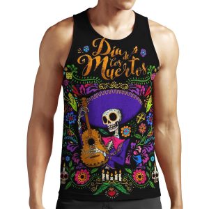 Dia De Los Muertos All-over-print Unisex Tank Top