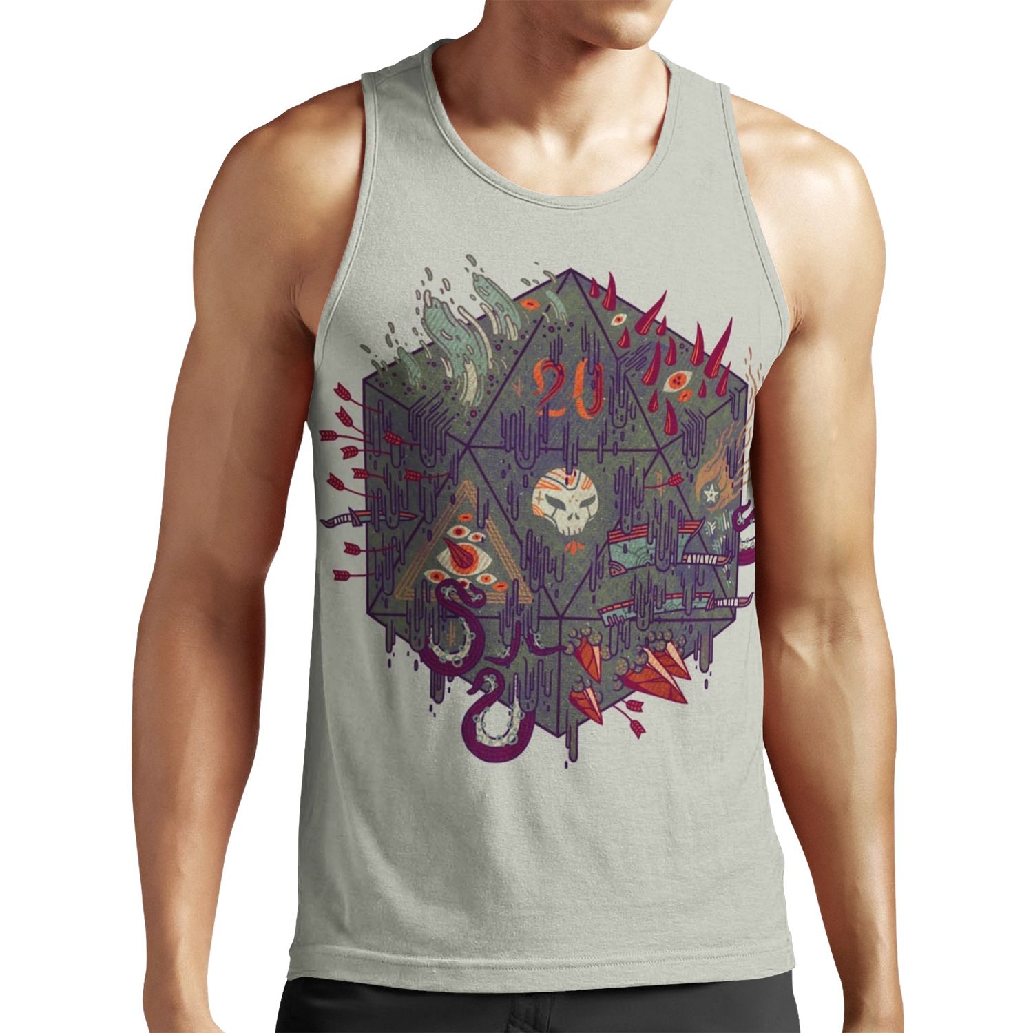 Die Of Death All-over-print Unisex Tank Top