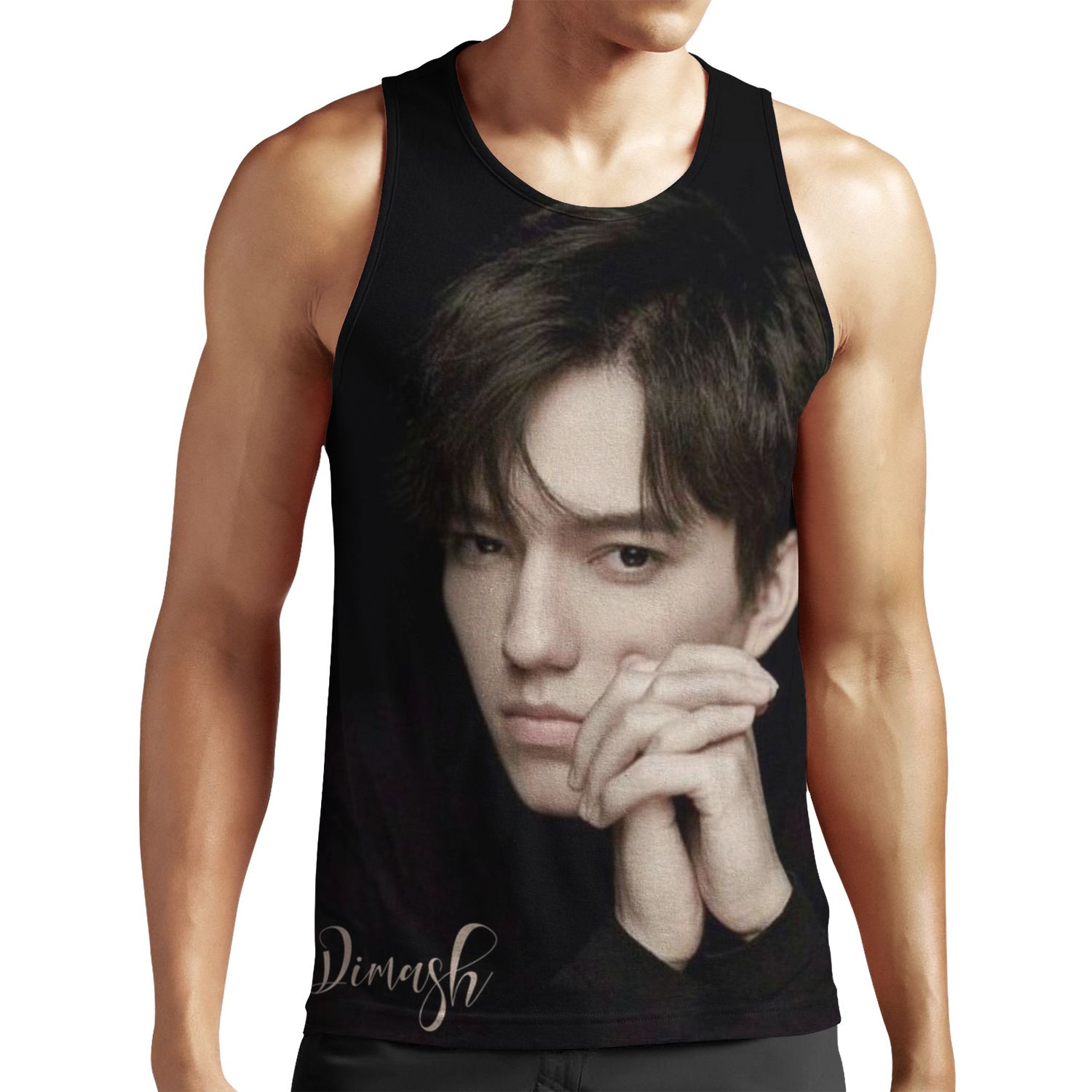 Dimash Kudiabergen All-over-print Unisex Tank Top