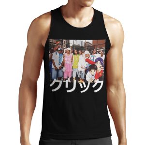 Dipset X Evangelion X Clique All-over-print Unisex Tank Top