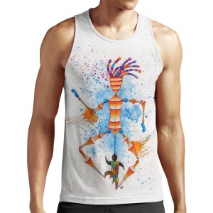 Disc Man All-over-print Unisex Tank Top