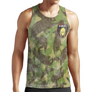 Dmdc Detectorists Badge Distressed All-over-print Unisex Tank Top