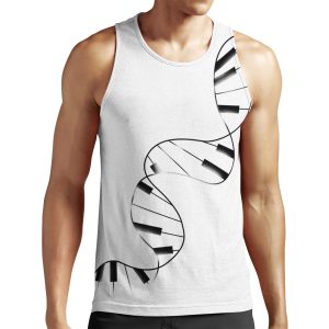 Dna Piano All-over-print Unisex Tank Top