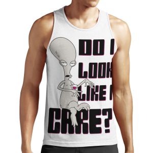 Do I Look Like I Care All-over-print Unisex Tank Top