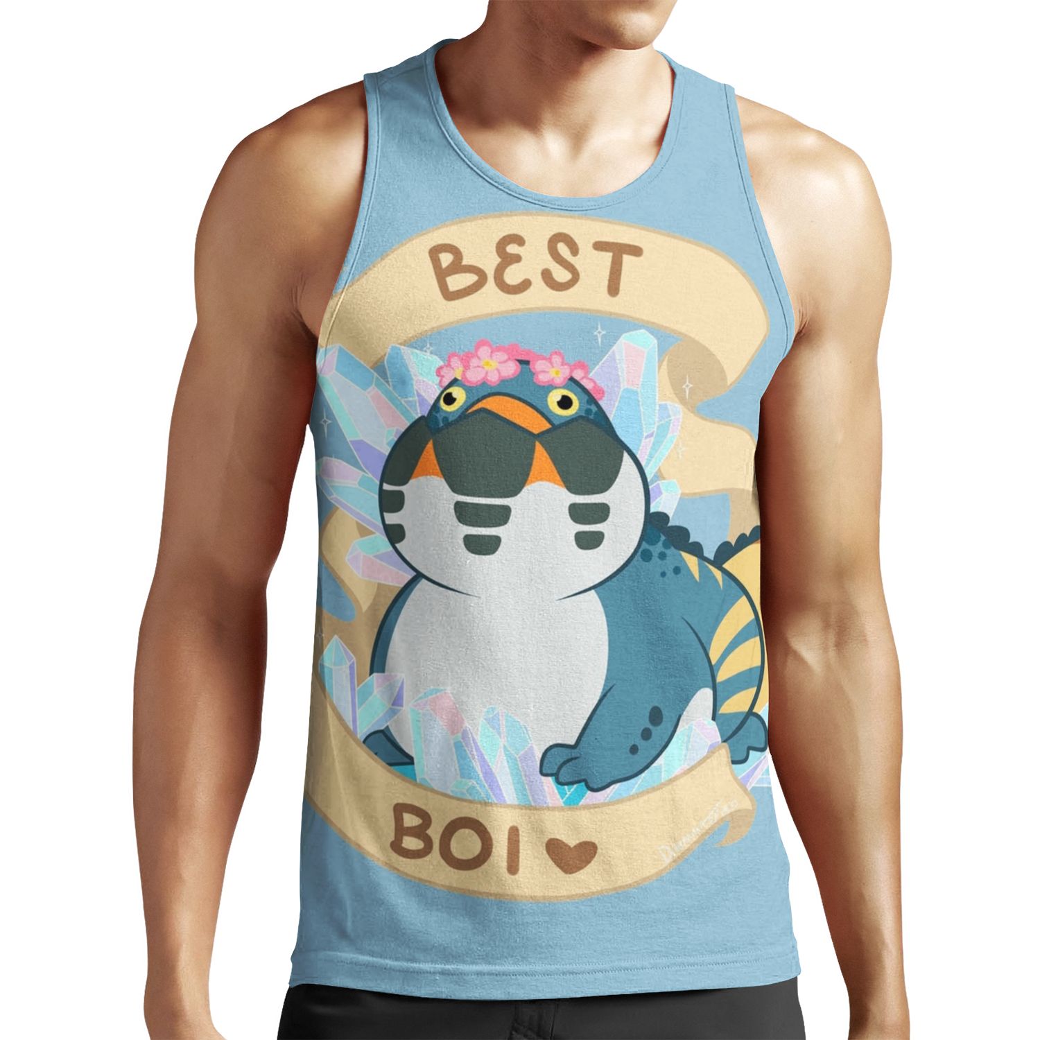 Dodogama Best Boi Monhun World All-over-print Unisex Tank Top