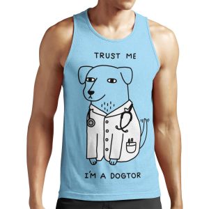 Dogtor All-over-print Unisex Tank Top