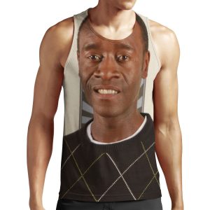 Don Cheadle Agony All-over-print Unisex Tank Top