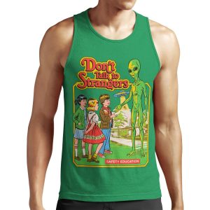 Don T Talk To Strangers All-over-print Unisex Tank Top