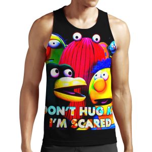 Dont Hug Me Im Scared All-over-print Unisex Tank Top