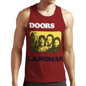 Doors L A Woman Mixed Text All-over-print Unisex Tank Top