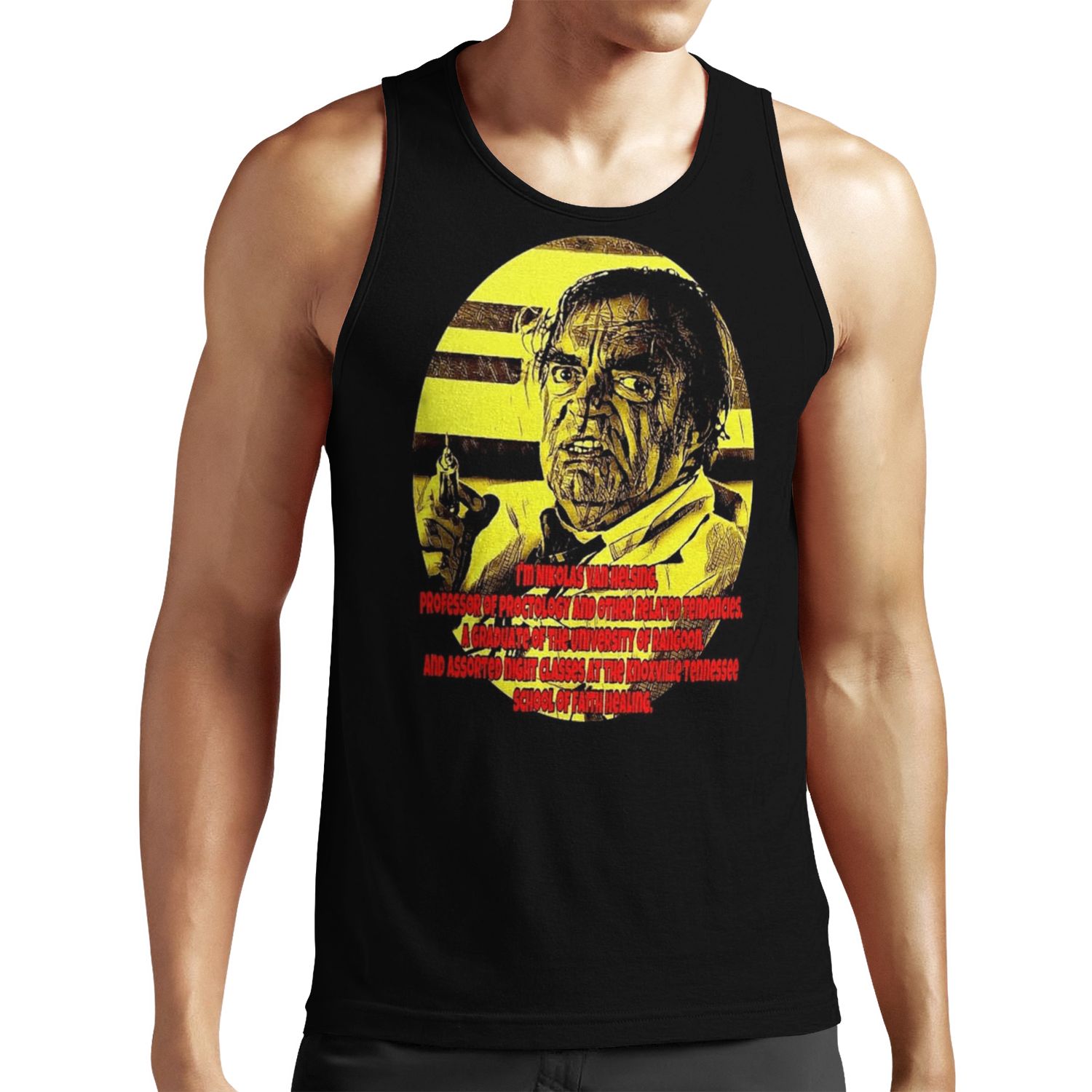Dr Nikolas Van Helsing All-over-print Unisex Tank Top