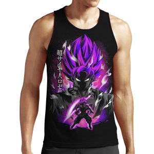 Dragon Ball Z Super Rose Power All-over-print Unisex Tank Top