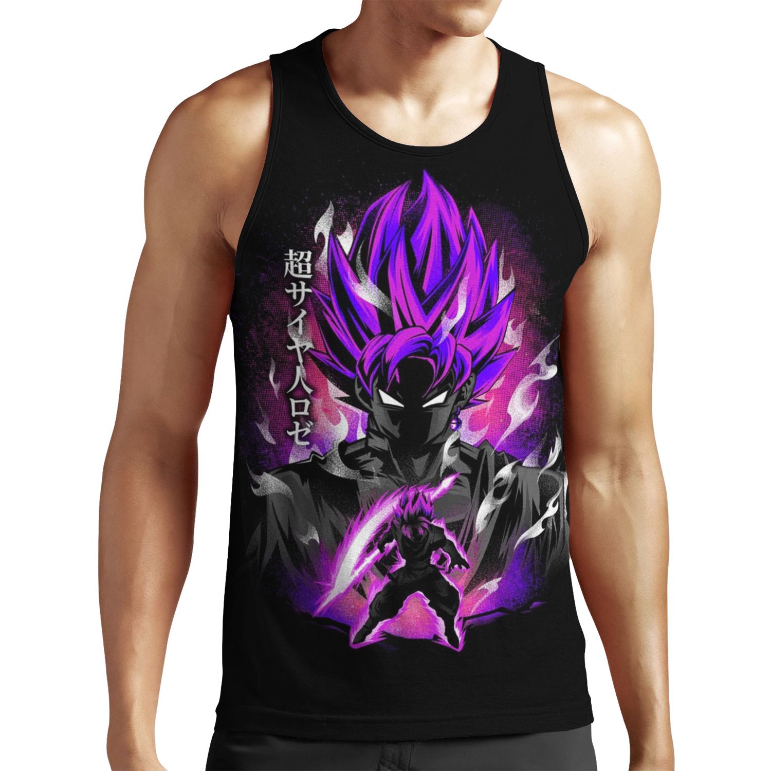 Dragon Ball Z Super Rose Power All-over-print Unisex Tank Top