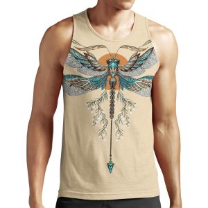 Dragon Fly Tattoo All-over-print Unisex Tank Top