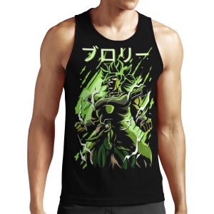 Dragonball Broly Roarr All-over-print Unisex Tank Top