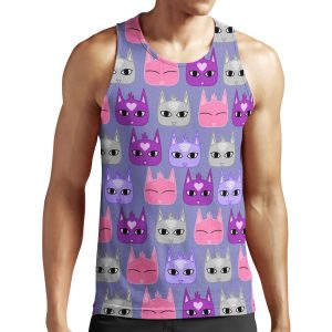 Dream Daddy Dadsona Cats All-over-print Unisex Tank Top