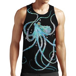Drunk Octopus All-over-print Unisex Tank Top
