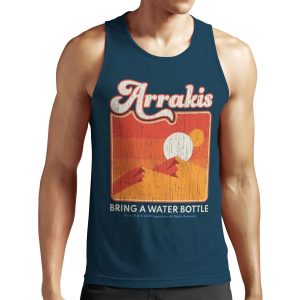 Dune 2020 Arrakis Desert Design All-over-print Unisex Tank Top