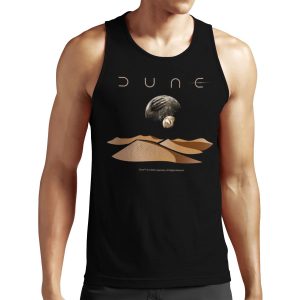 Dune Landscape With Moons Of Arrakis All-over-print Unisex Tank Top