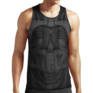 Dune Stillsuit Mask All-over-print Unisex Tank Top