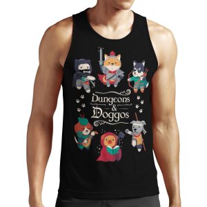 Dungeons And Doggos All-over-print Unisex Tank Top