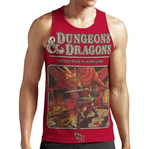 Dungeons And Dragons 1974 All-over-print Unisex Tank Top