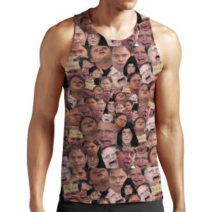Dwight Schrute All-over-print Unisex Tank Top