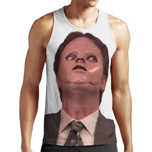Dwight Schrute Skin Mask All-over-print Unisex Tank Top