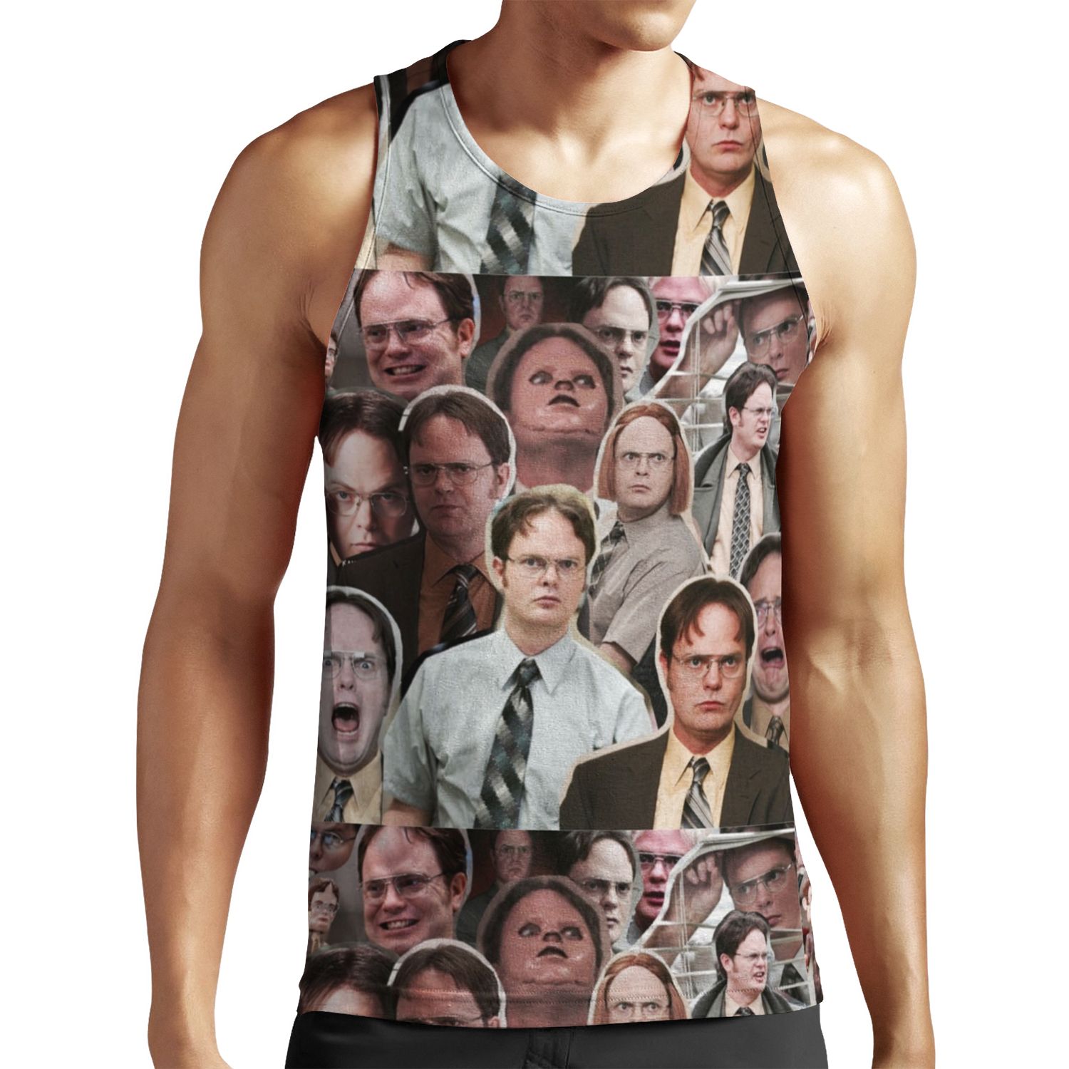 Dwight Schrute The Office All-over-print Unisex Tank Top