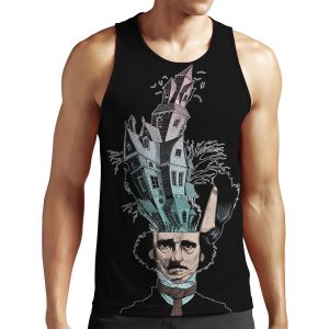 Edgar Allan Poe Imaginations All-over-print Unisex Tank Top