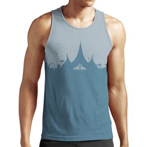 Efteling Shilloutte All-over-print Unisex Tank Top