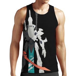 Eldar Wraithlord Sticker Craftworld Ulthwe Variation 2 All-over-print Unisex Tank Top