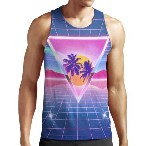 Electric Dreams All-over-print Unisex Tank Top