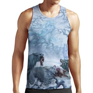 Elfquest Wolf Mother Timmain All-over-print Unisex Tank Top