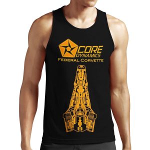 Elite Dangerous Federal Corvette All-over-print Unisex Tank Top