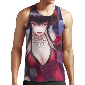 Eliza All-over-print Unisex Tank Top