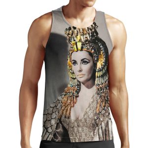 Elizabeth Taylor As Cleopatra All-over-print Unisex Tank Top