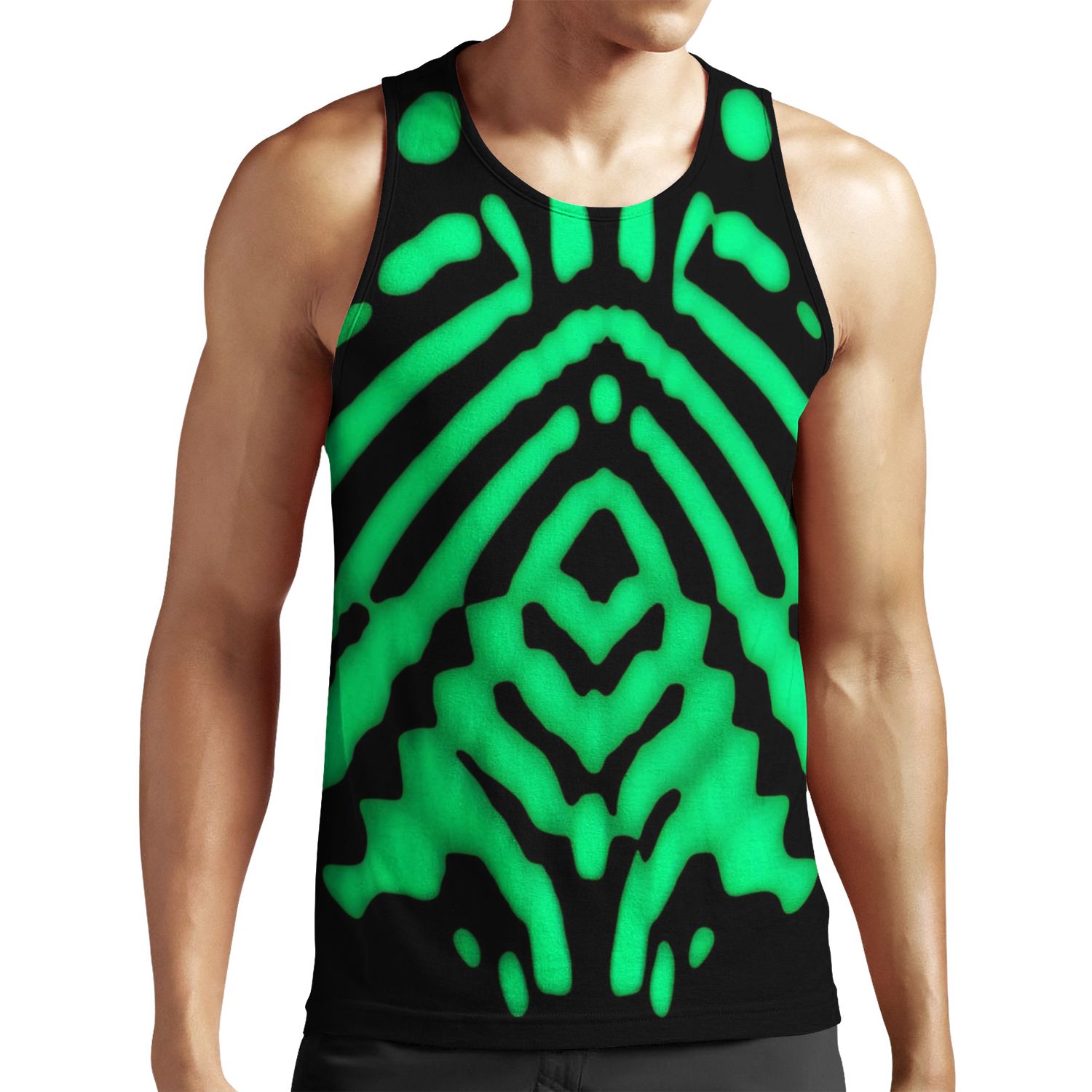 Emerald Diamonds All-over-print Unisex Tank Top