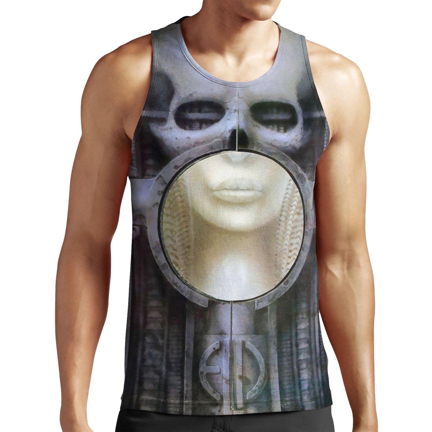 Emerson Lake And Palmer Brain Salad Surgery All-over-print Unisex Tank Top