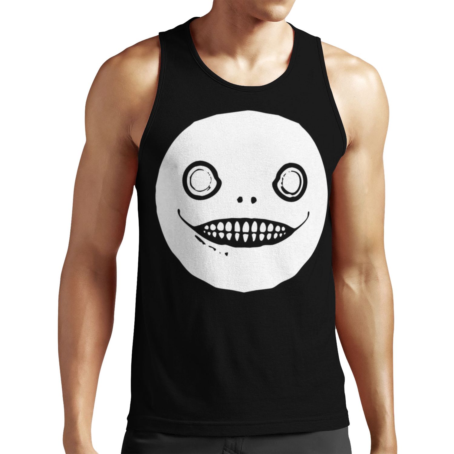 Emil Weapon Nier Automata Shirt All-over-print Unisex Tank Top